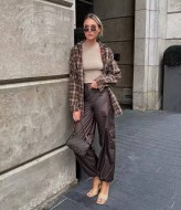 Вільна сорочка в клітину STC-243A499