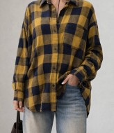 Вільна сорочка в клітину STC-243A499