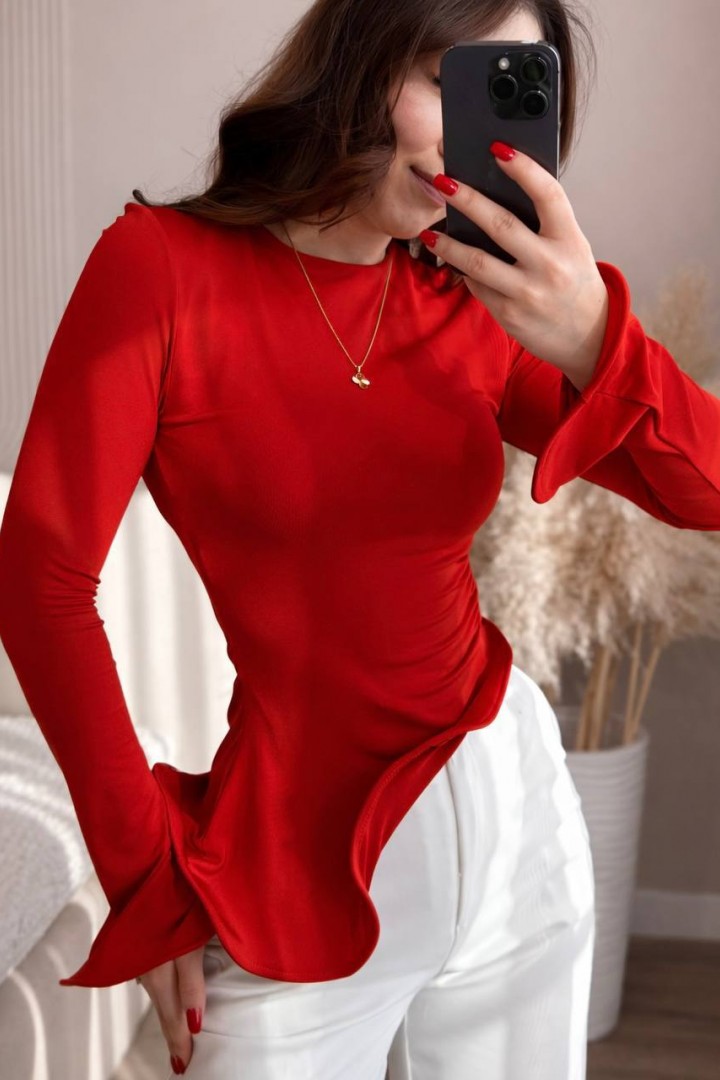 Ассиметричный лонгслив SP-630A390