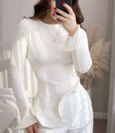 Ассиметричный лонгслив SP-630A390