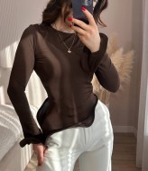 Ассиметричный лонгслив SP-630A390