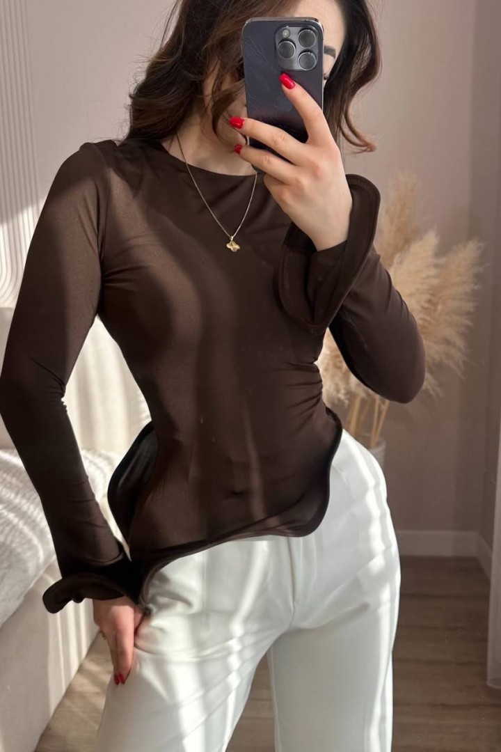 Ассиметричный лонгслив SP-630A390