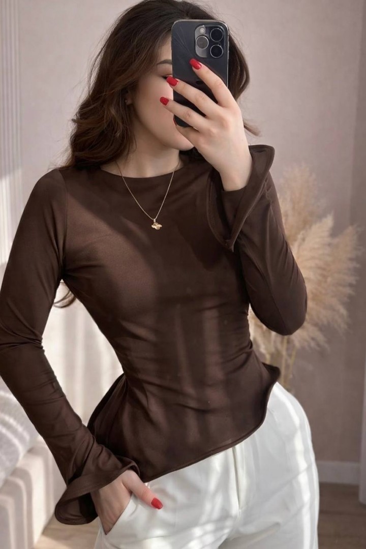 Ассиметричный лонгслив SP-630A390