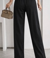 Брюки палаццо со стразами STC-301A349