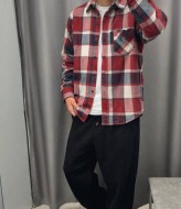 Мужская рубашка в клетку STC-302A550