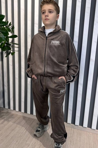 Велюровый костюм NN-1001A750