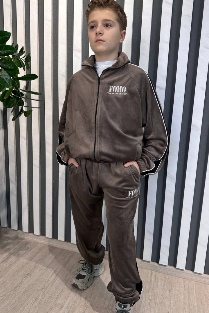 Велюровый костюм NN-1001A750