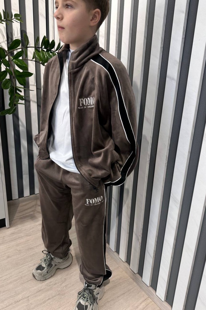 Велюровый костюм NN-1001A750