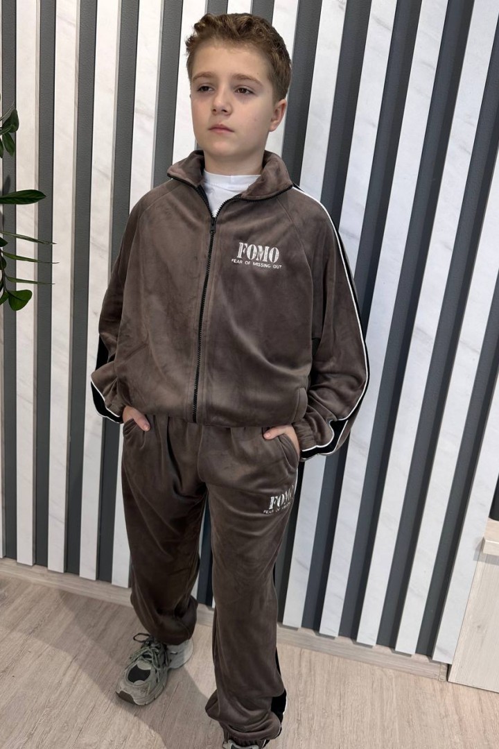 Велюровый костюм NN-1001A750