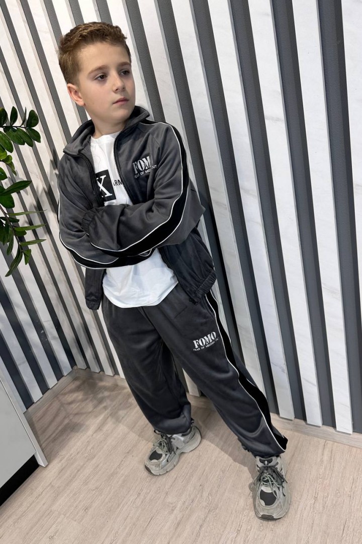 Велюровый костюм NN-1001A750