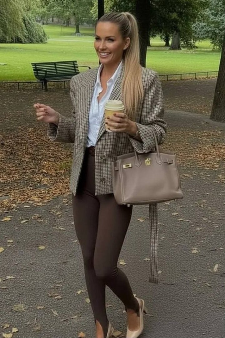 Леггинсы с штрибками IMMA-433A300