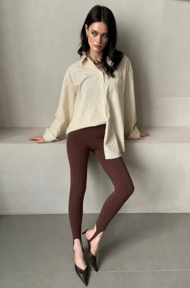 Леггинсы с штрибками IMMA-433A300