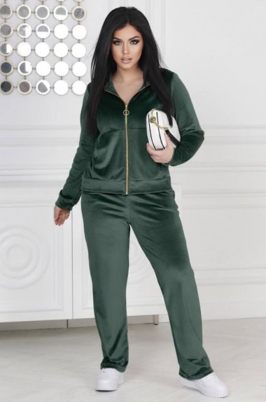 Велюровий прогулянковий костюм QUA-4139A550