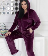 Велюровый прогулочный костюм QUA-4139A550