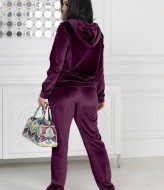 Велюровый прогулочный костюм QUA-4139A550