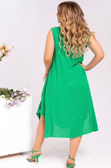 Летнее зеленое платье LZ-L826A360