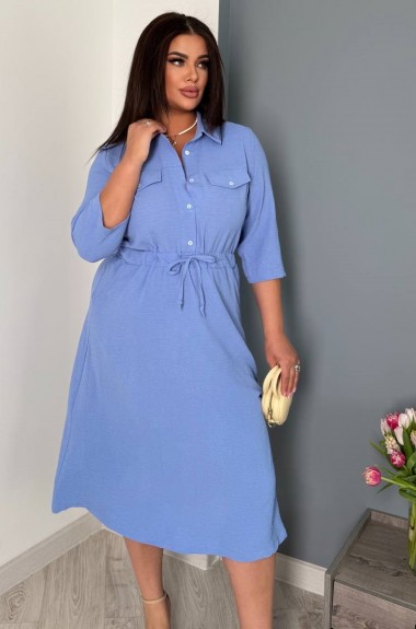 Однотонное платье KG-2475A440 Однотонное платье KG-2475A440