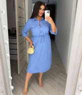 Однотонное платье KG-2475A440