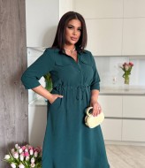 Однотонное платье KG-2475A440