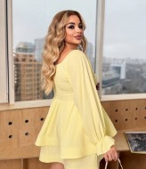 Однотонное платье VW-1570A540