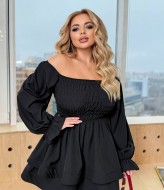 Однотонное платье VW-1570A540