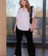 Блузка однотонная ELT-661A320