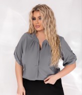 Блузка однотонная ELT-661A320