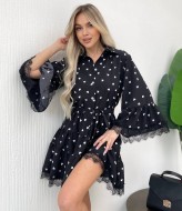 Платье рукав клеш ANA-1658A14