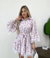 Платье рукав клеш ANA-1658A14