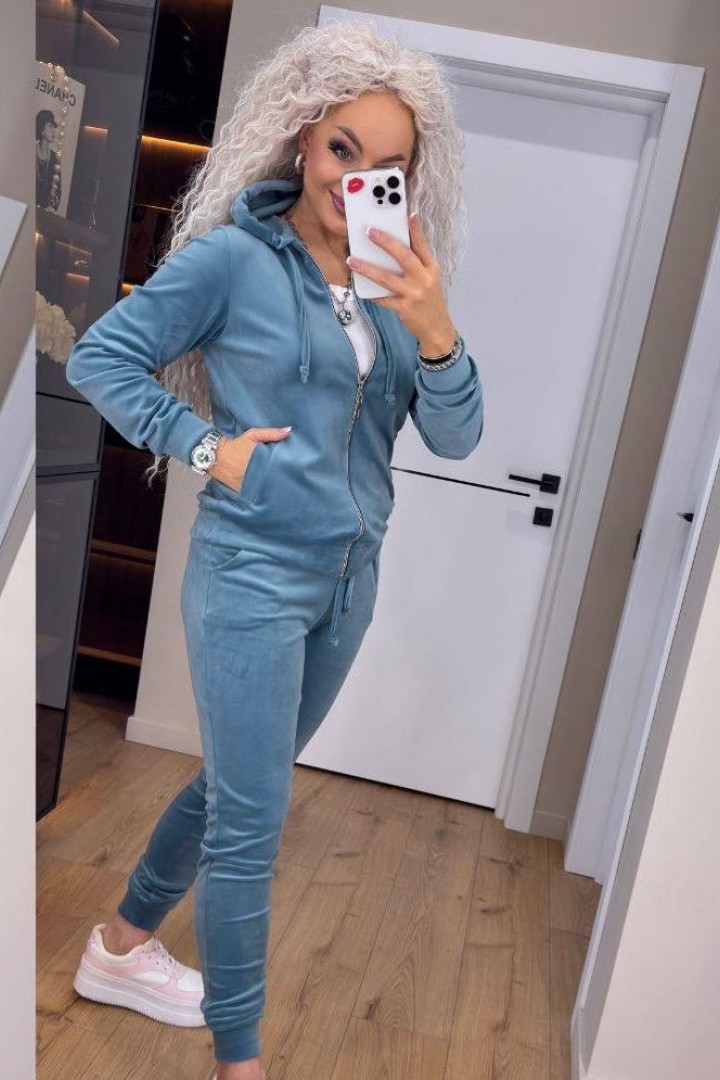 Оксамитовий прогулянковий костюм SABI-208.1A600