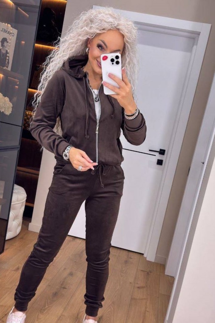 Оксамитовий прогулянковий костюм SABI-208.1A600