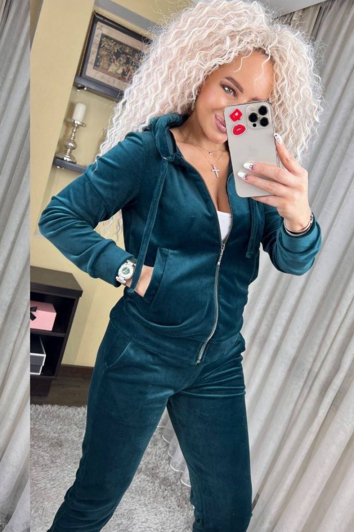 Оксамитовий прогулянковий костюм SABI-208.1A600