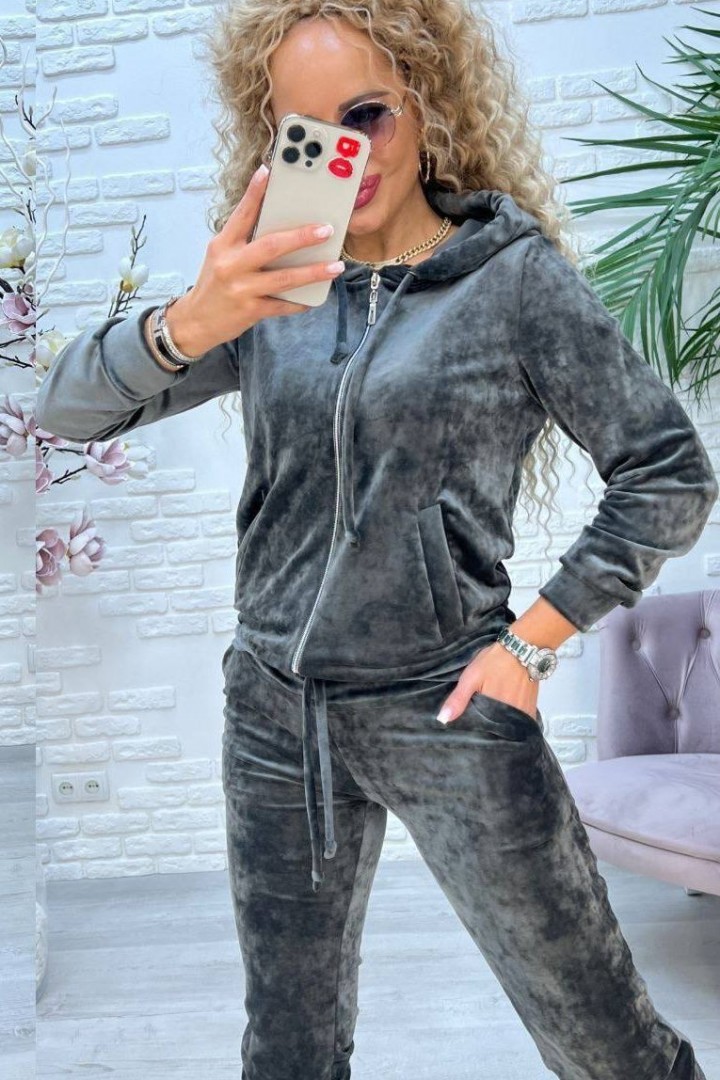 Оксамитовий прогулянковий костюм SABI-208.1A600