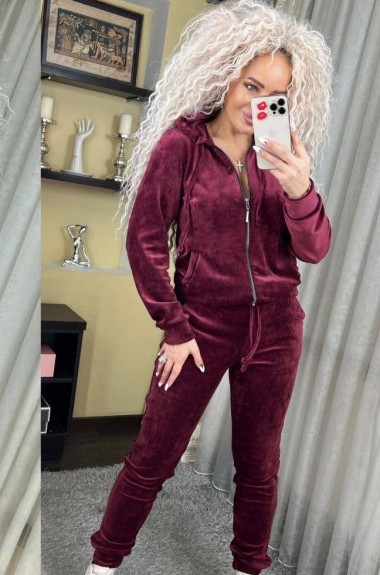 Оксамитовий прогулянковий костюм SABI-208.1A600