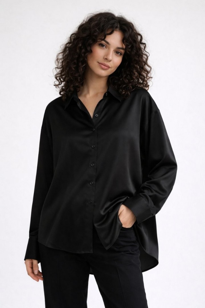 Элегантная шелковая рубашка MIK-8079A520