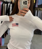 Стильный лонгслив  MIK-4271A230