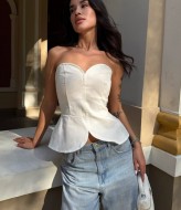 Корсет с молнией на спине MUS-128A350