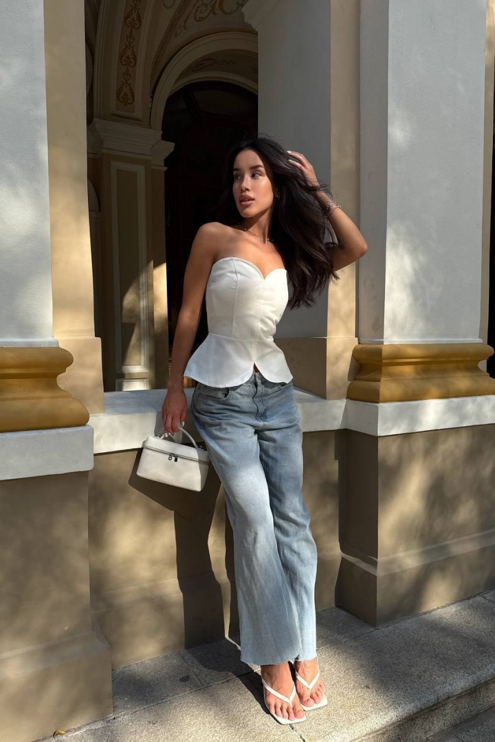 Корсет с молнией на спине MUS-128A350