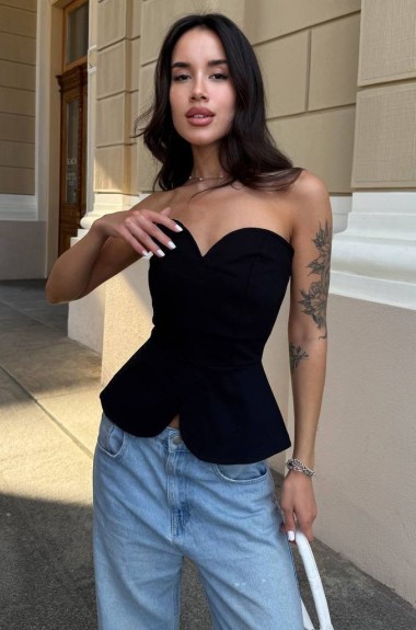 Корсет с молнией на спине MUS-128A350