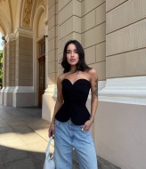 Корсет с молнией на спине MUS-128A350