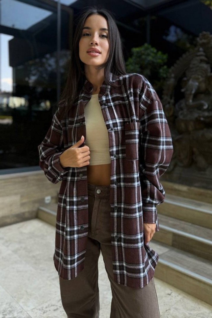 Рубашка оверсайз MUS-129A520