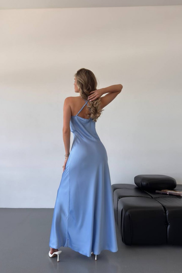 Шелковое платье комбинация MUS-125A550