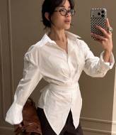 Стильная котоновая рубашка MUS-150A500