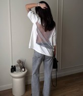 Женская оверсайз футболка  MUS-152A540