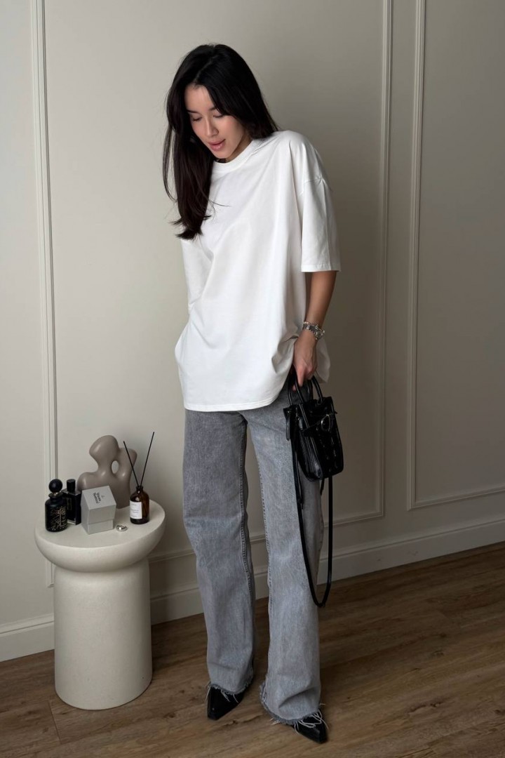 Женская оверсайз футболка  MUS-152A540