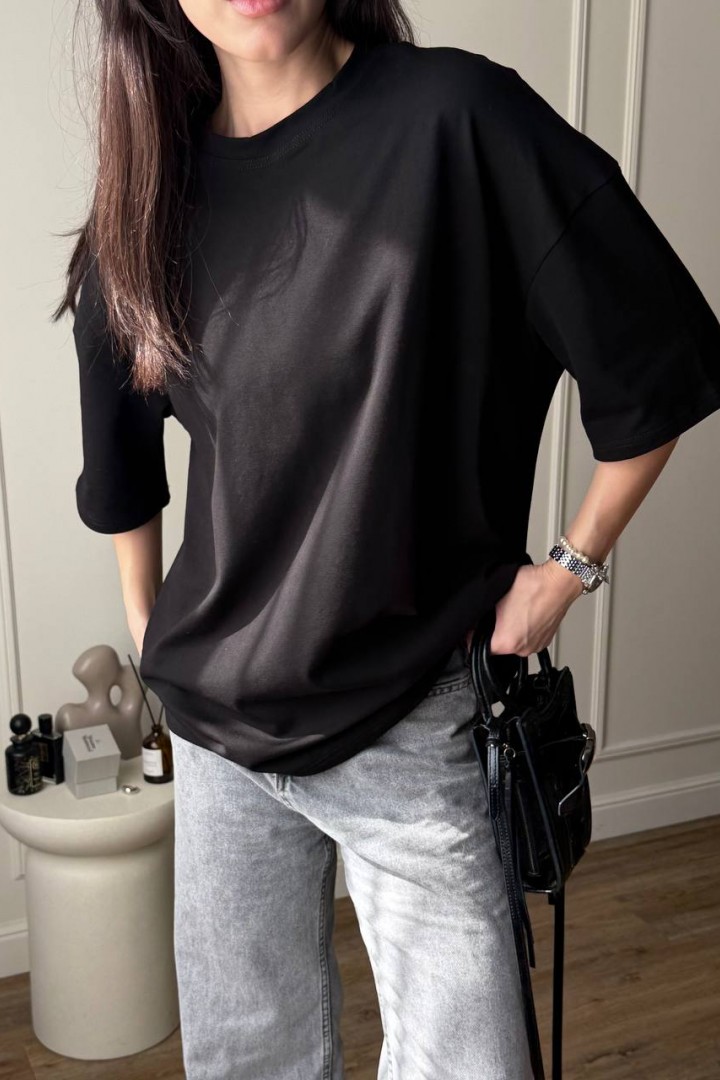 Женская оверсайз футболка  MUS-152A540