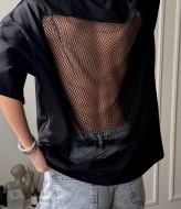 Женская оверсайз футболка  MUS-152A540