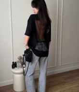 Женская оверсайз футболка  MUS-152A540