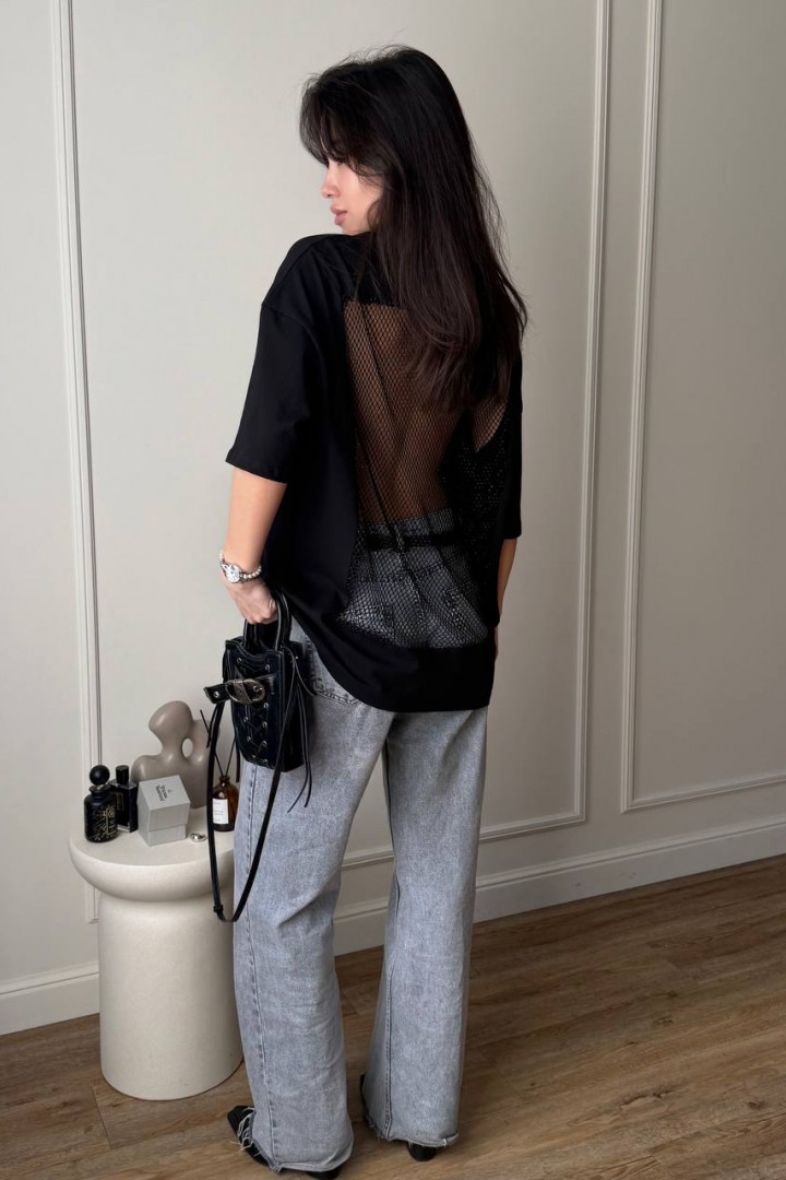 Женская оверсайз футболка  MUS-152A540