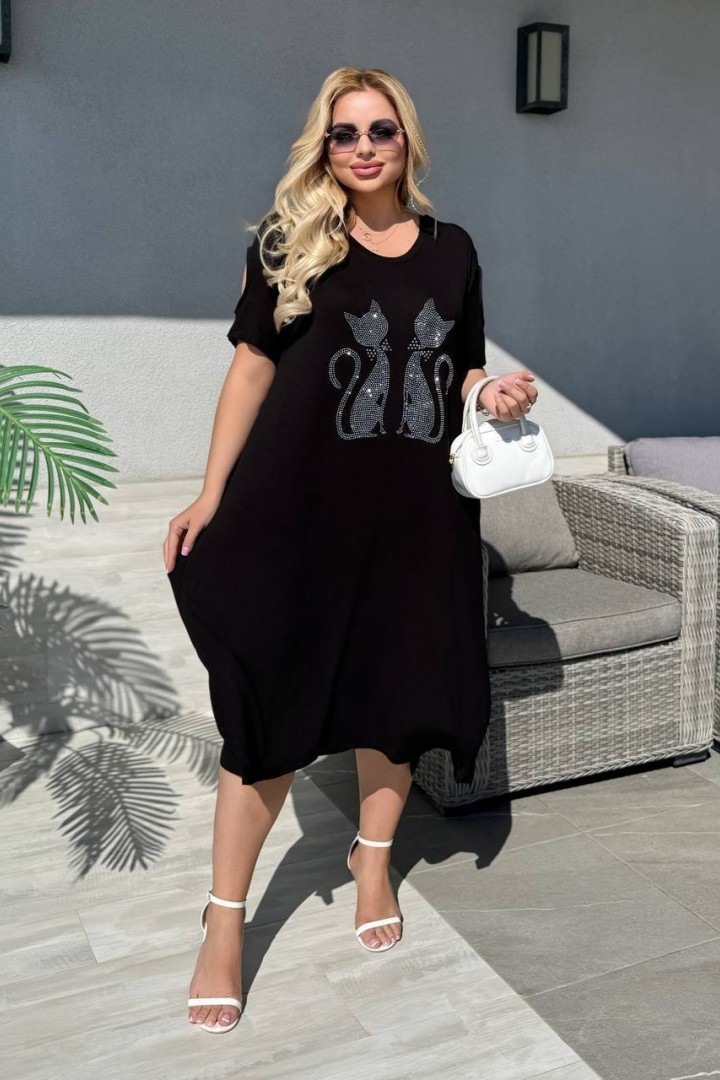 Платье свободного кроя IRI-2022A14